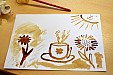 Tvořivý kurz malování kávou