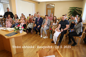 Vítání občánků v Kasejovicích