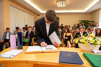 Slavnostní zakončení školní docházky