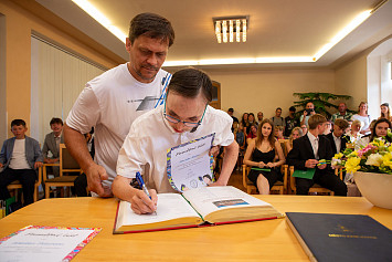 Slavnostní zakončení školní docházky