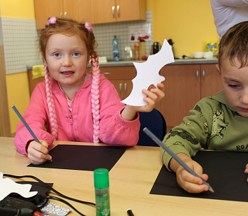 Prázdninové tvoření - Halloweenská strašidla