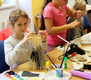 Prázdninové tvoření - Halloweenská strašidla