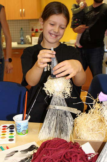 Prázdninové tvoření - Halloweenská strašidla