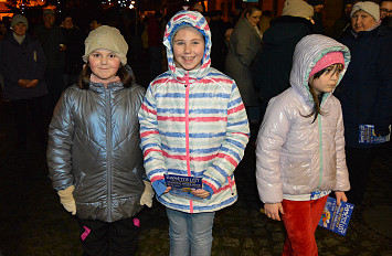 Zpívání koled s Českým rozhlasem Plzeň v Kasejovicích