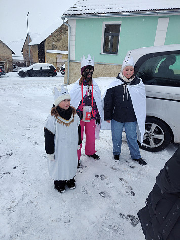 Tříkrálové sbírka v Kasejovicích a Polánce