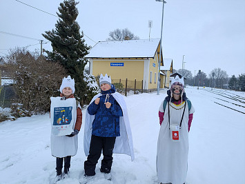 Tříkrálové sbírka v Kasejovicích a Polánce